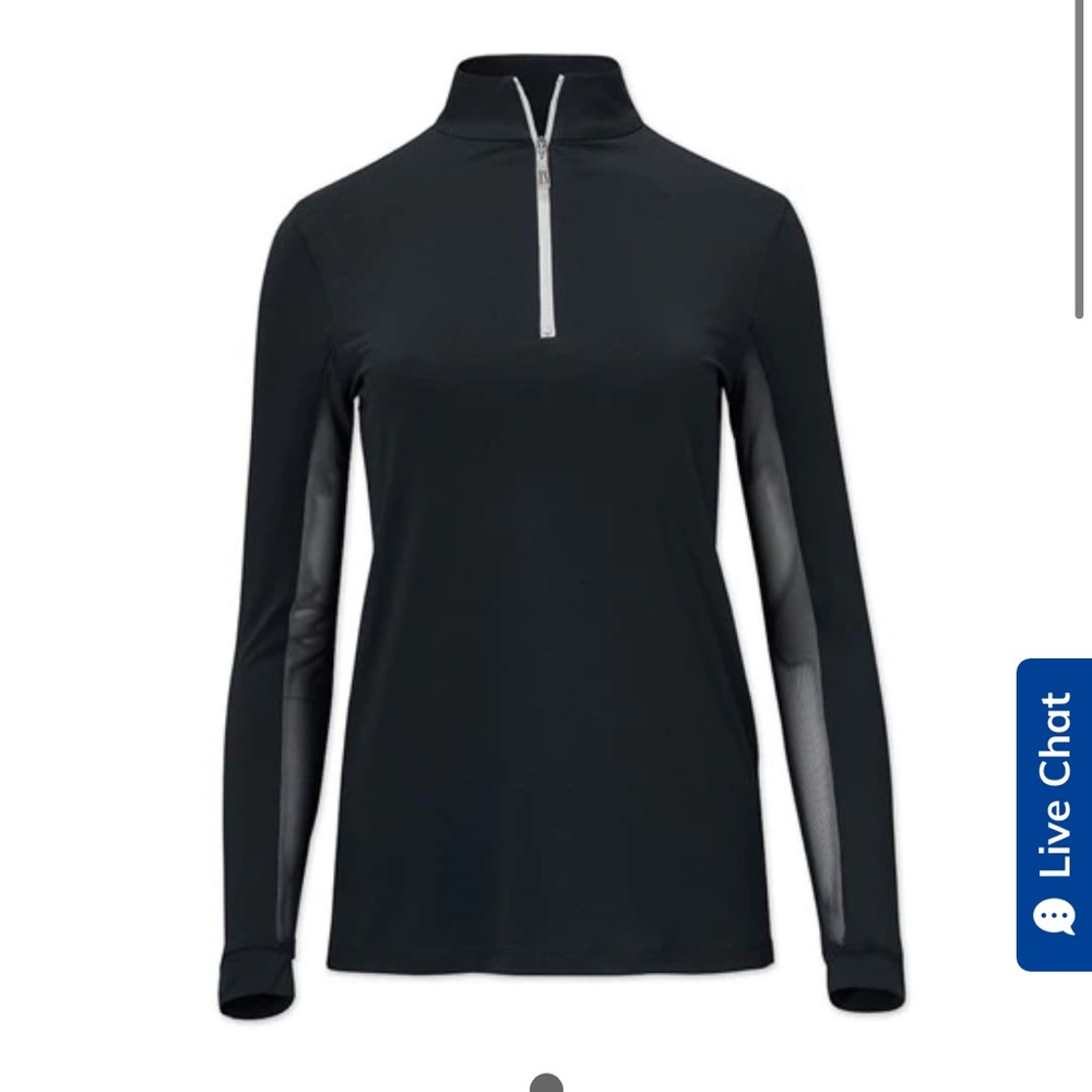 tailored sportsman zip up black